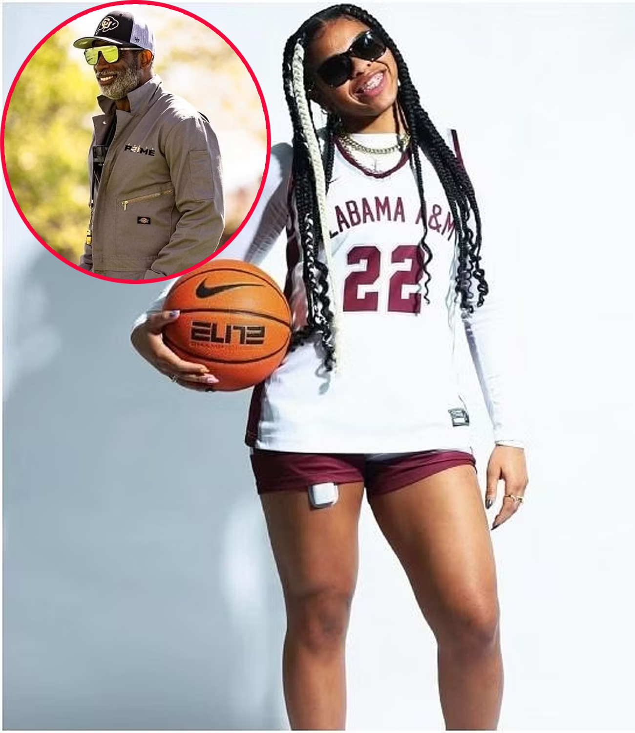 In Photos Deion Sanders Daughter Shelomi Sanders Makes Her Alabama A