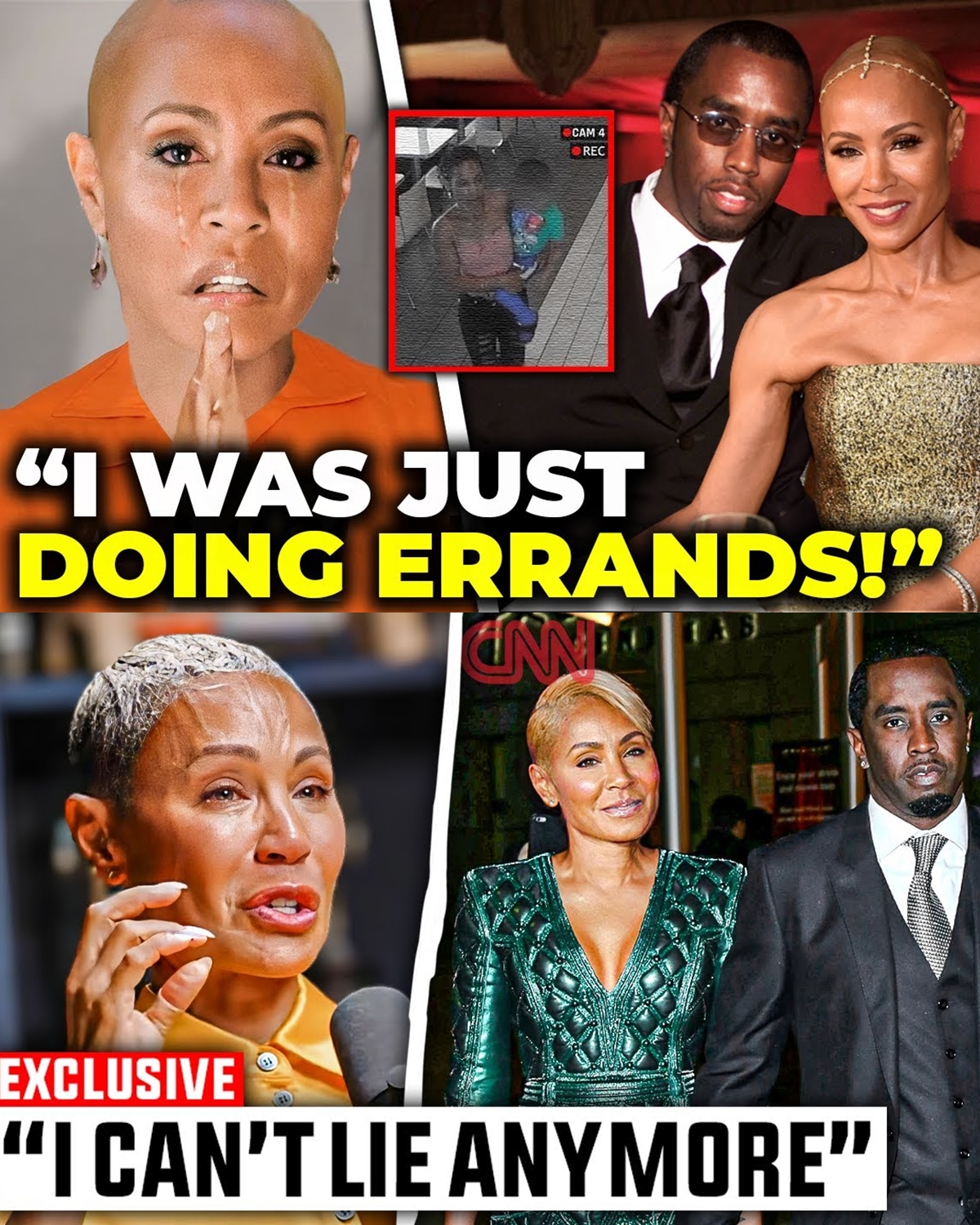 Jada Smith Panics After Cnn Expose Her As Diddys Mini N An News