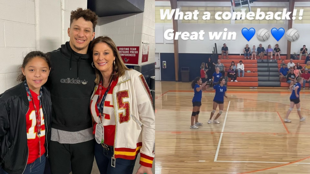 Patrick mahomes congratulate baby sister Mia on her new achievement ...