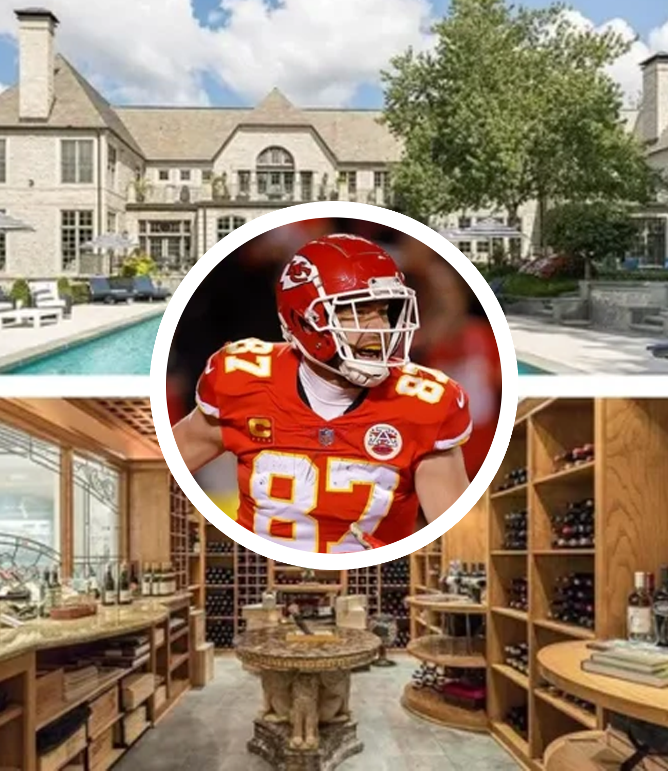 Travis Kelce $6 million Magnificent New Mansion spark Controversy (nuna ...