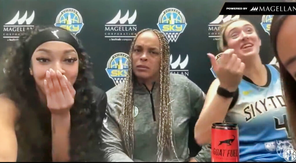 VIDEO: Angel Reese Press Conference Descends Into Unknown Levels Of ...