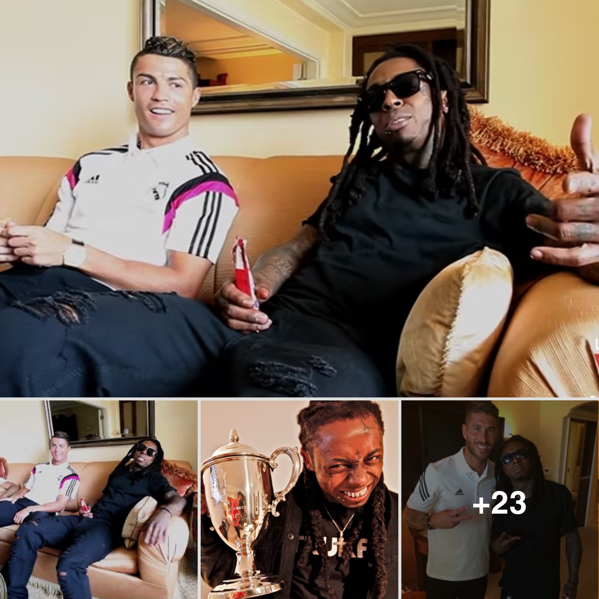 Unbelievable: Ronaldo And Lil Wayne's Secret Collaboration Revealed!